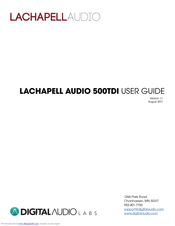 LaChapell Audio 500TDI User Manual