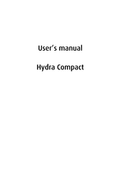 Barco Hydra Compact User Manual