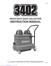 National 3402 Instruction Manual