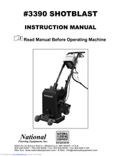 National Flooring Equipment 3390 Instruction Manual