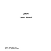 Zte Z668C User Manual