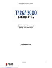 Pinnacle Systems, Inc. TARGA 3000 Cookbook