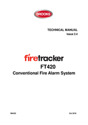 Brooks Firetracker FT420 Technical Manual