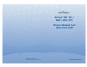 Sierra Wireless AirCard 880E Quick Start Manual