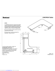 Steelcase CHEVRON User Instructions
