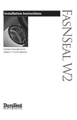 DuraVent FasNSeal W2 Installation Instructions Manual