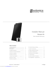 Solamics Bunsen Air Installer Manual