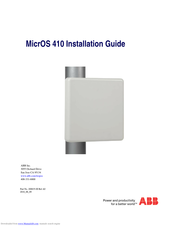 ABB MicrOS 410 Installation Manual