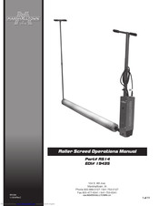 Marshalltown RS14 Operation Manual