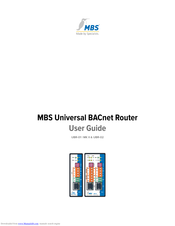 MBS UBR-02 User Manual