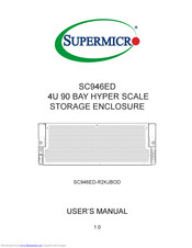 Supermicro SC946ED-R2KJBOD User Manual