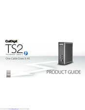 CalDigit Thunderbolt Station 2 Product Manual