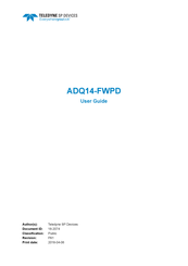 Teledyne SP Devices ADQ14 User Manual