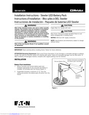 Eaton Metalux Installation Instructions Manual