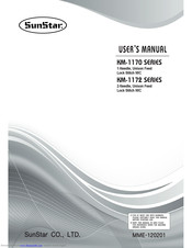 SunStar KM-1170BLX-7 User Manual