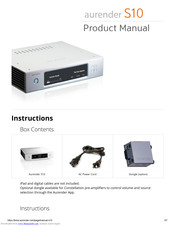 Aurender S10 Product Manual
