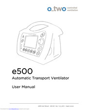 O-Two e500 User Manual