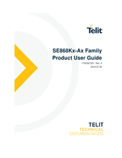 Telit Wireless Solutions SE868-AS Product User Manual