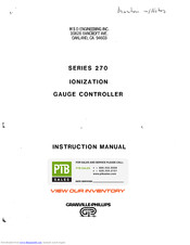 Granville-Phillips 270014 003 Instruction Manual