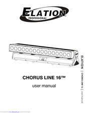 Elation CHORUS LINE 16 User Manual