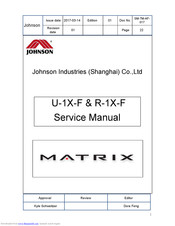Matrix U-1X-F Service Manual