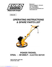 Euro Shatal ST62L Operating Instructions Manual