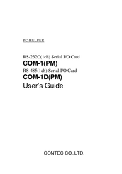 Contec COM-1(PM) User Manual