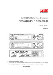IDK DFS-01UHD User Manual