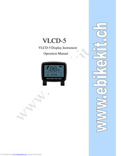 Ebird VLCD-5 Operation Manual