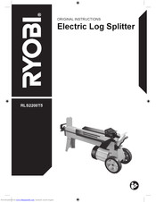 Ryobi RLS2200T5 Original Instructions Manual