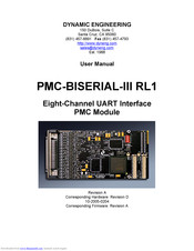 Dynamic Engineering PMC-BISERIAL-III RL1 User Manual