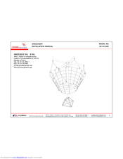 GSWeb Playground Equipment SPACECRAFT GS-SC2200 Installation Manual