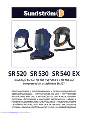 Sundstrom SR 540 EX Instructions For Use Manual
