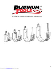Platinum Tools HPH16W Installation Instructions Manual