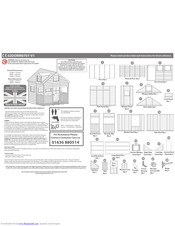 Mercia Garden Products 02DORM0707-V1 Assembly Instructions Manual