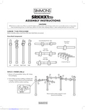 Simmons SD1500 Assembly Instructions
