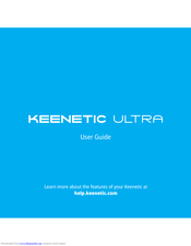 KEENETIC Ultra KN-1810 User Manual