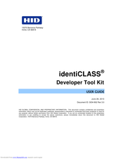 HID identiCLASS User Manual