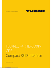 turck TBEN-L5-4RFID-8DXP-CDS-WV Instructions For Use Manual