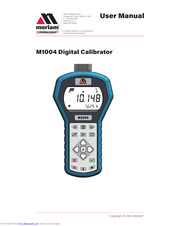 Meriam M1000 User Manual