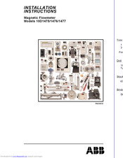 ABB 10D1476 Installation Instructions Manual
