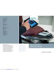 Siemens LMS SCADAS XS Quick Start Manual