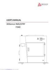 3DGence INDUSTRY F340 User Manual