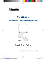 Asus 4G-AC53U Quick Start Manual