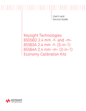 Keysight Technologies 85563A User's And Service Manual