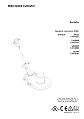 Kärcher UB2000F Operating Instructions Manual