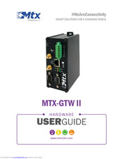 MTX MTX-GTW II User Manual