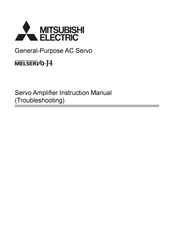 Mitsubishi Electric Melservo-J4 Instruction Manual