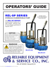 Reliable Equipment REL-SP SERIES Operator's Manual
