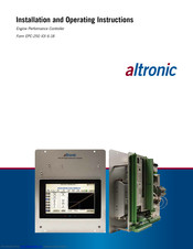 Altronic EPC-250 Installation And Operating Instructions Manual